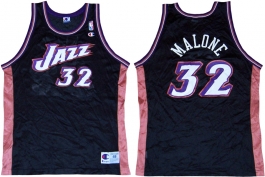 Karl Malone Utah Jazz Black