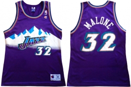 Karl Malone Utah Jazz Purple Big Mountain